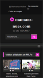 Mobile Screenshot of mamans-nues.com